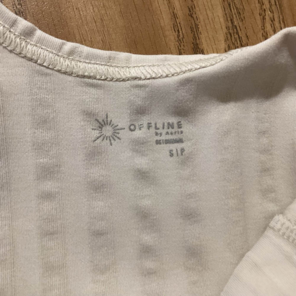 Offline By Aerie OG Groove Ribbed Midi Dress Size Small - Picture 8 of 9